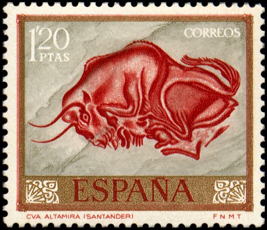 Stamp: Altamira Cave 1967