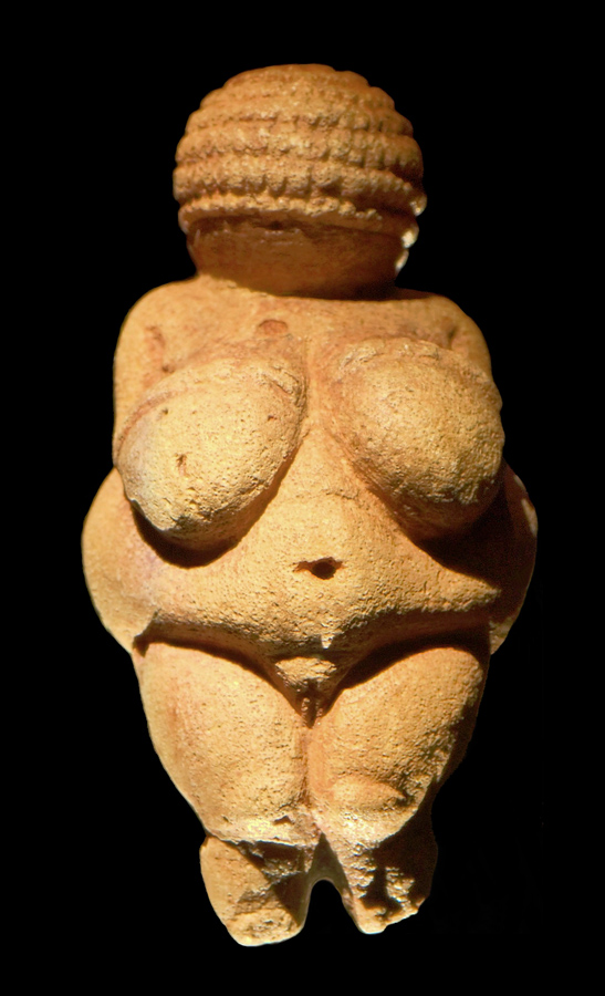 Site in  Austria.
Venus of Willendorf. Wikipedia image by Matthias Kabel, taken in january 2007

https://de.wikipedia.org/wiki/Venus_von_Willendorf#/media/File:Venus_of_Willendorf_frontview_retouched_2.jpg

