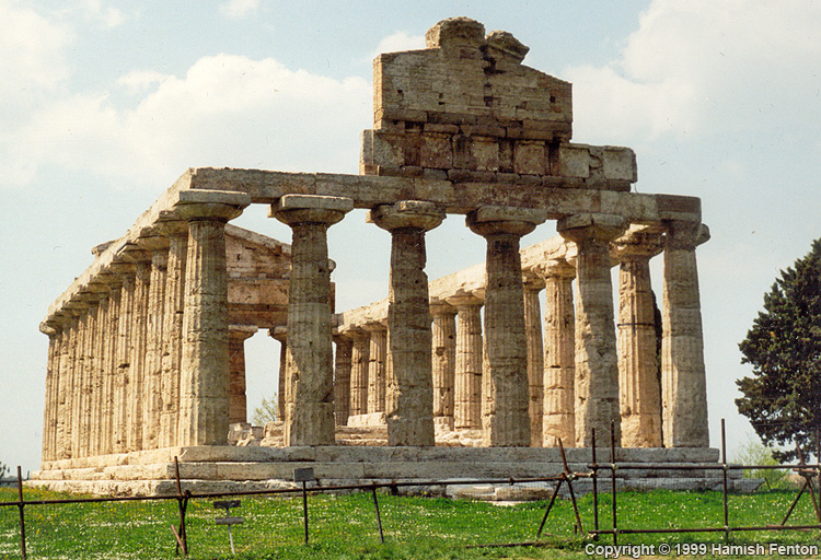 Poseidonia Temple of Athena