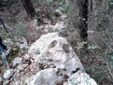 Anthropomorphic stele near Bric Le Pile - PID:133737