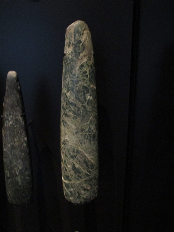 Axe Blade from Sutz-Lattrigen, Canton of Bern dated to between 4500 BC and 3500 BC. September 2016