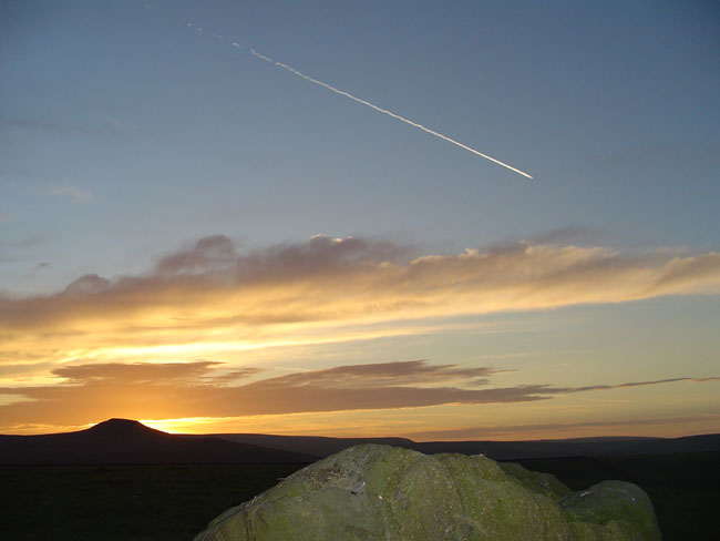 The Bullstones (Cheshire) just before the 2005 solstice sunrise behind Shutlingsloe. Category B ?