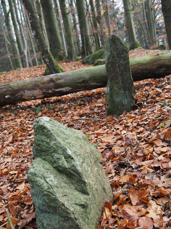 Many smaller standing stone can be seen almost all around.