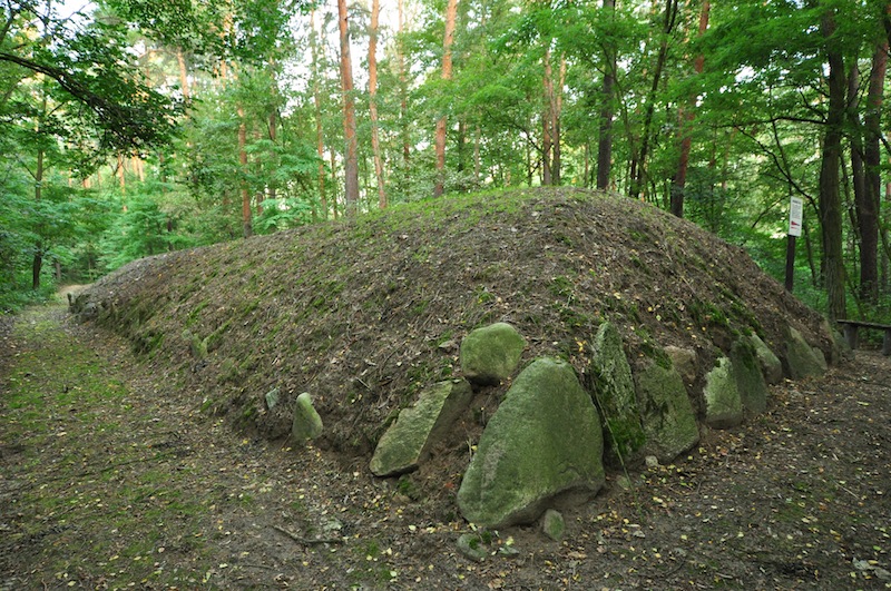 Long Barrows in Sarnowo, Poland.
Tomb 8.