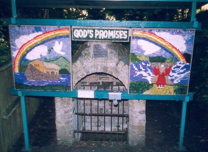 The Holy Well when being dressed back in the 1990s.