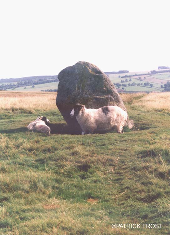 The Cop Stone in Cumbria at GR: 496216

