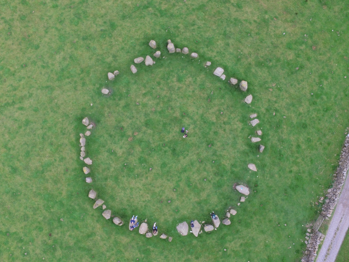Swinside Stone Circle is one of the three most important stone circles in Cumbria, and consists of 55 stones set in a ninety foot diameter circle.