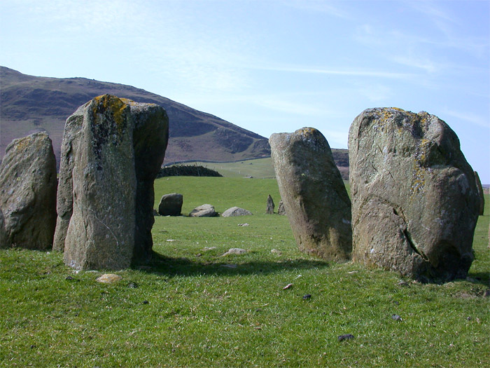 Swinside Stone Circle
Looking throught the portal stones, into the interior of the stone circle