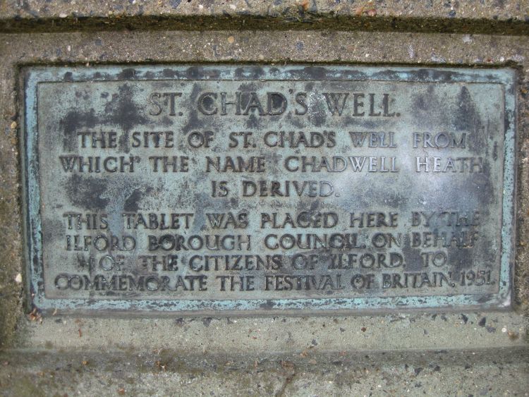 St Chad's Well (Chadwell Heath)