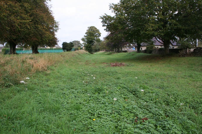 The Bulwarks East 1 on the eastern side of the Stuart Playing Field - looking North