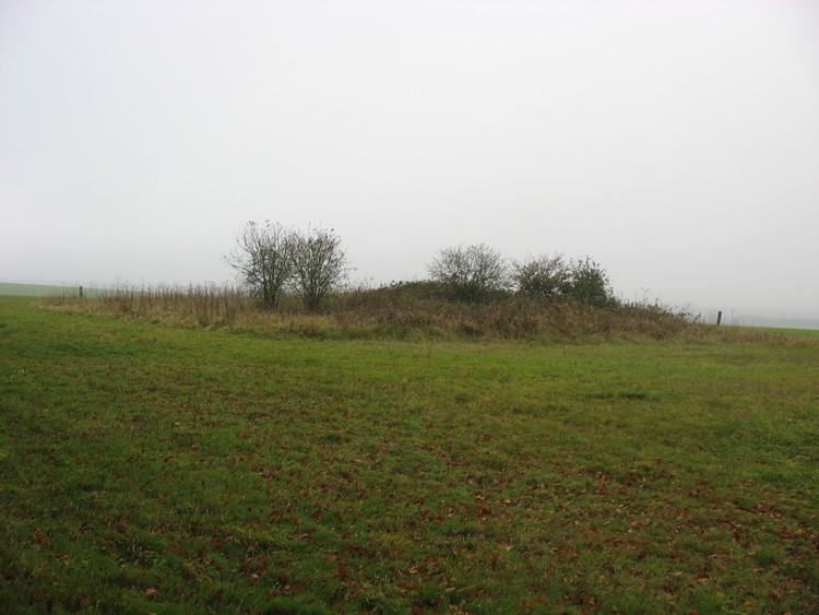 Barrow A (in older reports named as C) - view from the north (photo taken on November 2011).