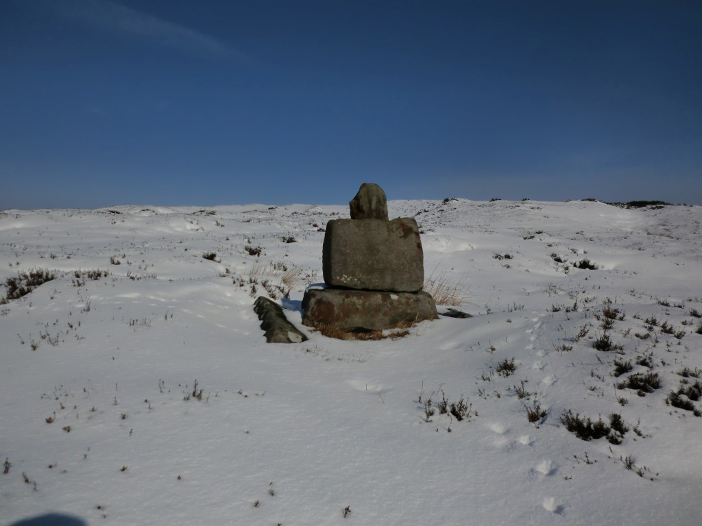 Stump Cross (Lealholm Moor)  - Photo taken March 2013
