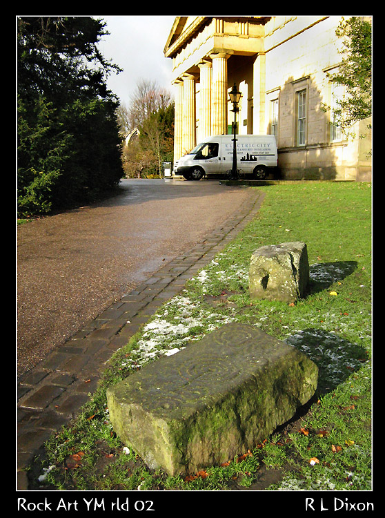 taken 25th nov 2010 showing where the stone is in relation to the museum 