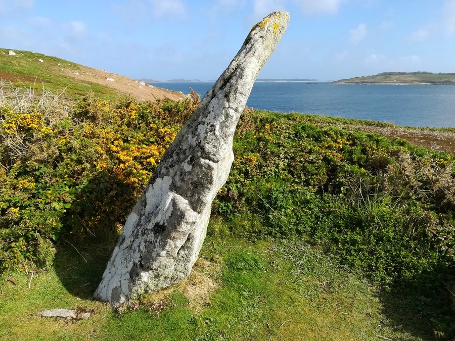 The Old Man of Gugh Standing Stone