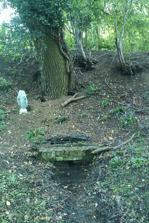 The well, photographed in May 2010