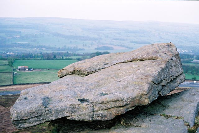 Pancake Stone, Ilkley Moor, West Yorkshire