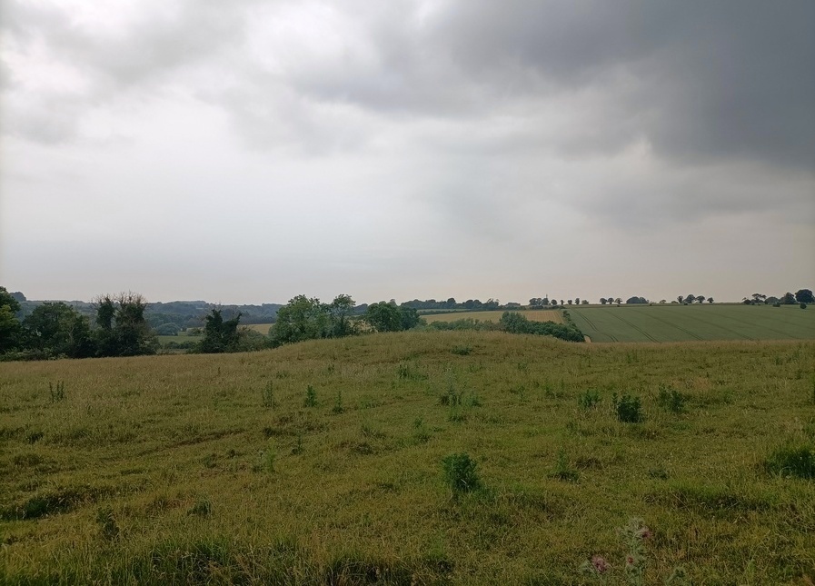 Fore Down Tumuli, The Barrow found at the North West of the enclosure