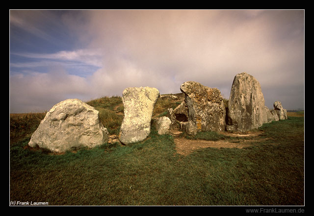 West Kennett Long Barrow at sunrise