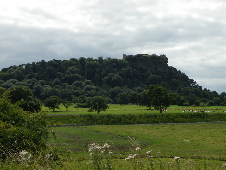 Beeston Castle taken from the Shropshire Union Canal.