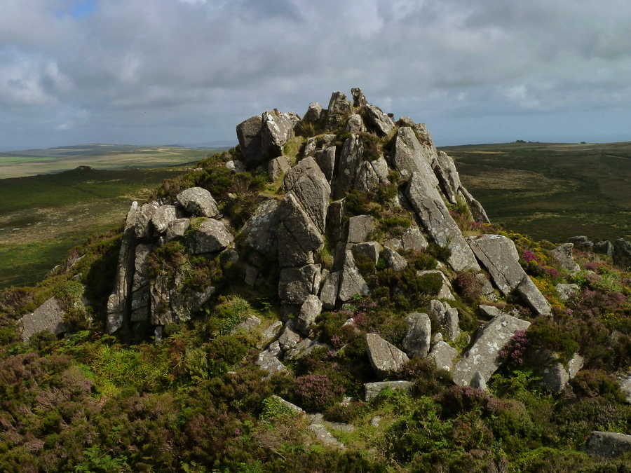 The South East outcrop of Carn Galver. 