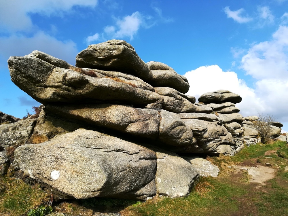 The furthest West outcrop on the hill