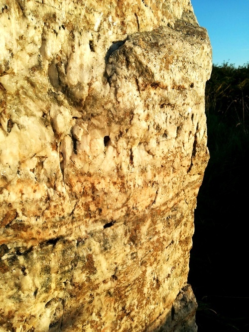 The amazing quartz stone at Boscawen-Un on the Autumn Equinox 2021