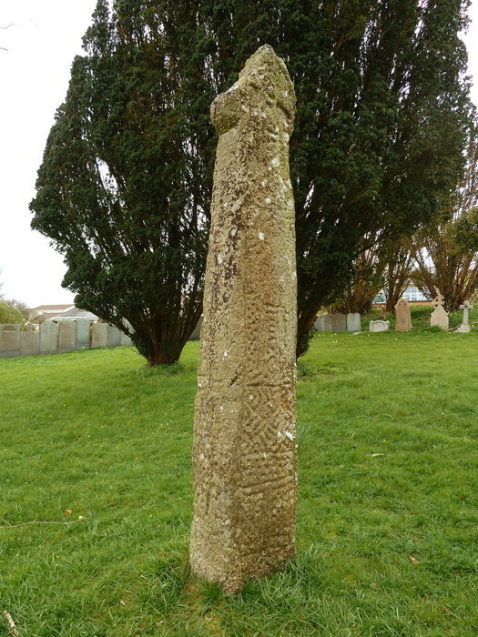 The old cross at the back of the church.