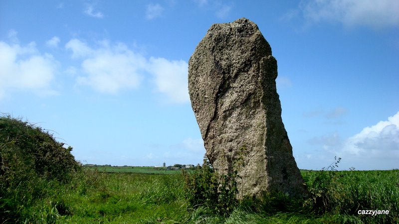 Trelew Standing Stone (Menhir) : The Megalithic Portal and Megalith Map: