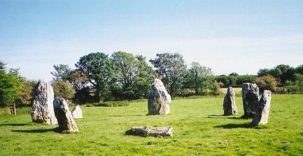 Duloe stone circle.