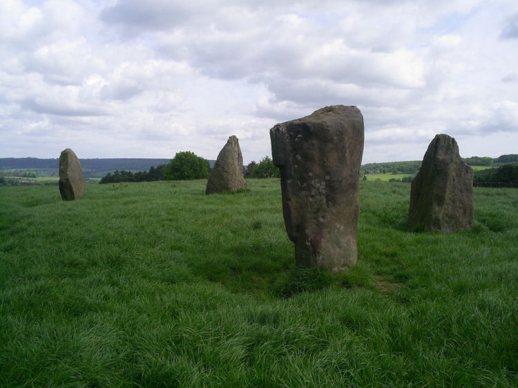 Nine Stones Close- looking away from Robin Hoods Stride