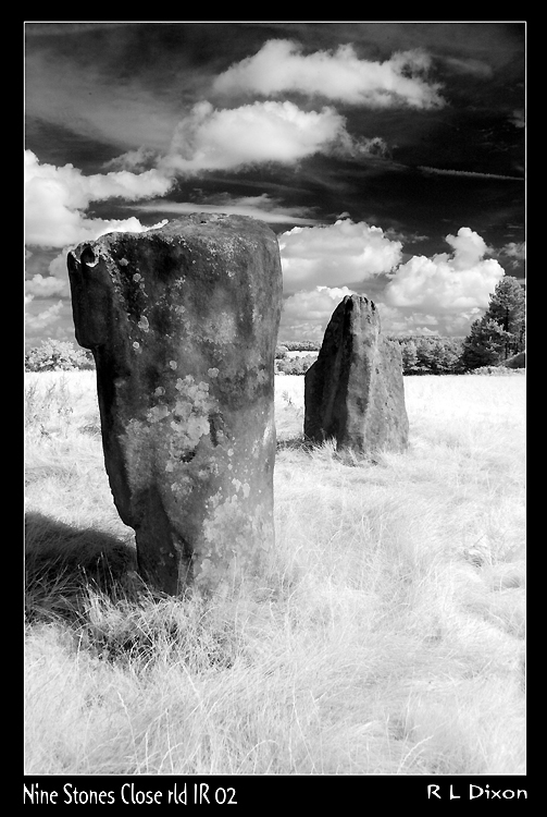 Two of the stones 
Nine stones close taken in Infra red
19 aug 2010
