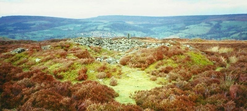 Eyam Moor Barrow.