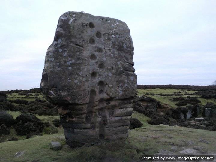 The Cork Stone - at Stanton Moor