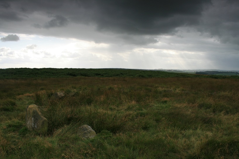 That is one big black cloud, keep on going.