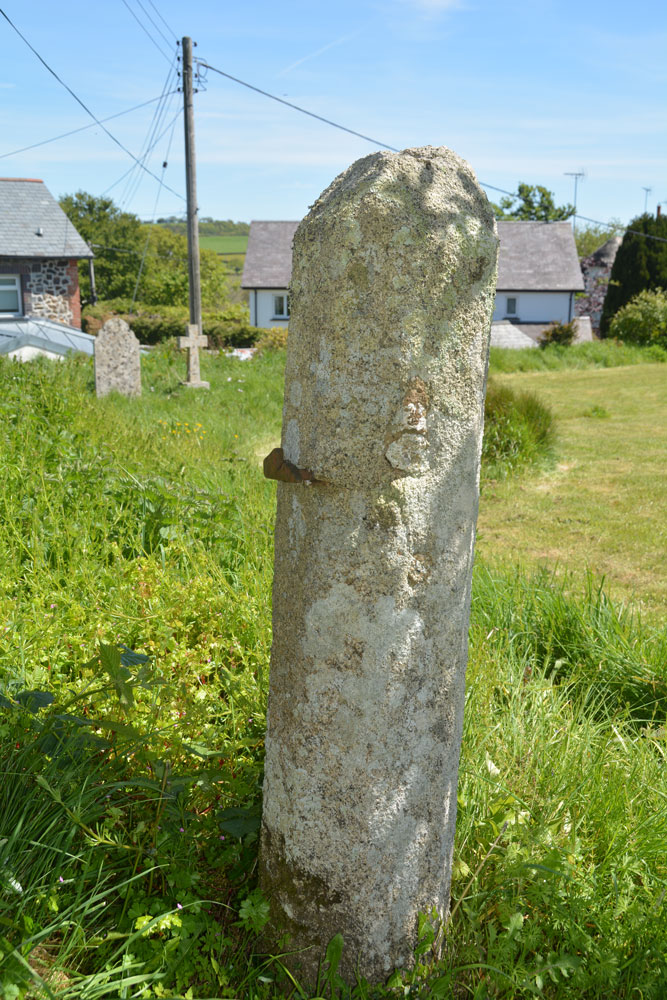 On closer look, the gatepost pin is still inserted into the shaft. But then other cross shafts have similarly been used, such as one we saw earlier in the day, the Ringhole Copse Wayside Cross.