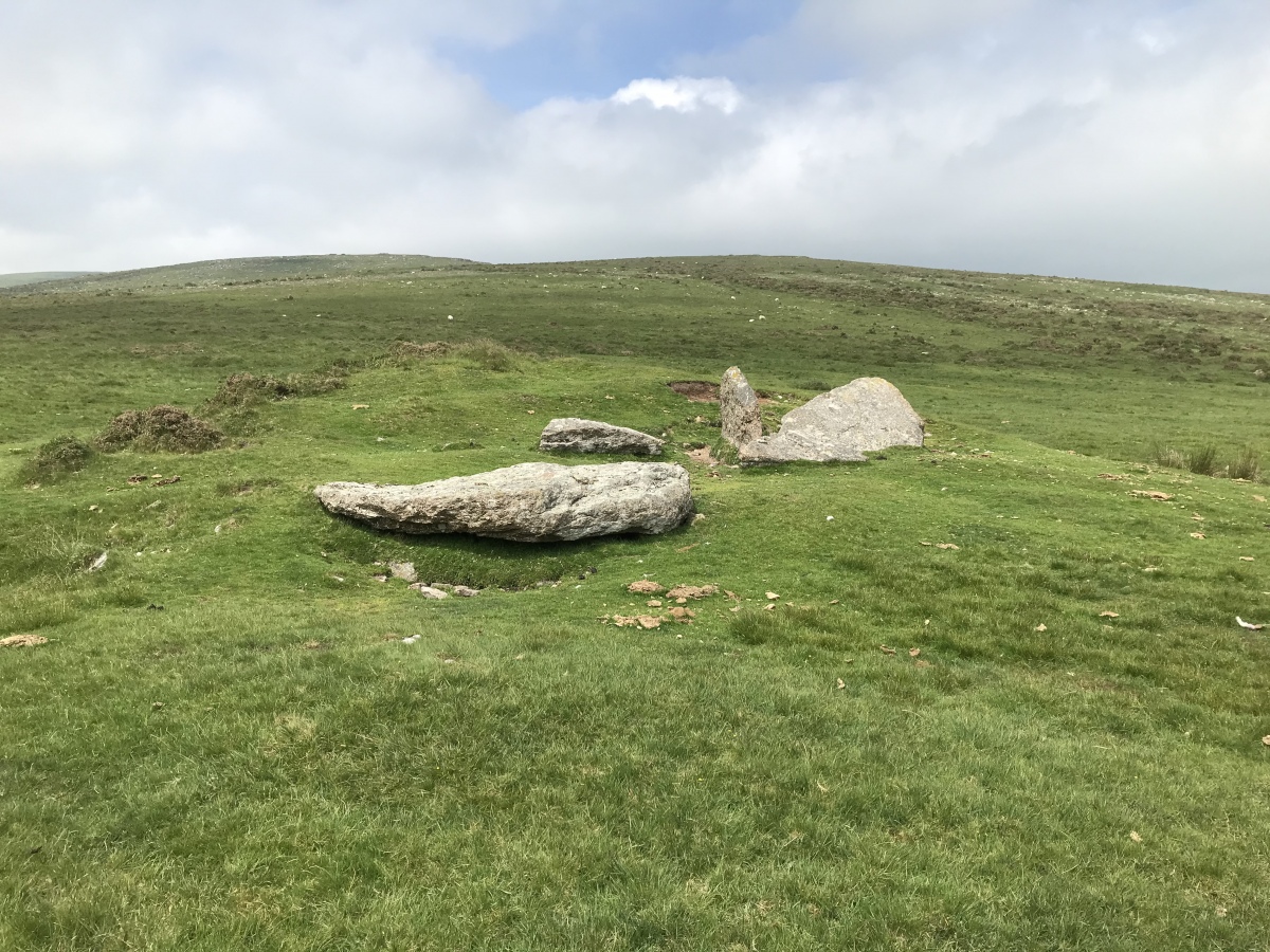 A long but easy walk from South Brent to Ball Gate and the Long Barrow