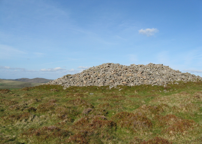 The west side of Cairn A.
