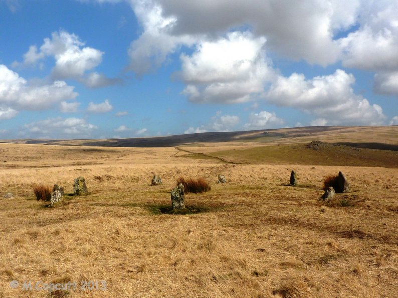 Ringmoor Down stone circle