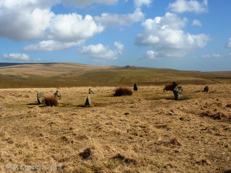 Ringmoor Down stone circle