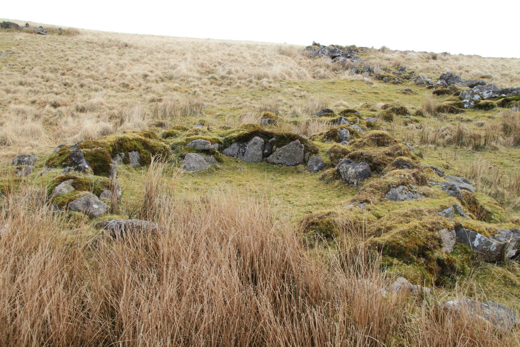 Hut Circle on the north-west edge of the Hook Lake North settlement.

Copyright Guy Wareham and licensed for reuse under the Creative Commons Licence.