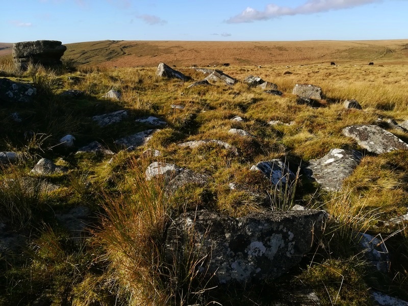 Outer Pupers, showing the low ring/tor cairn