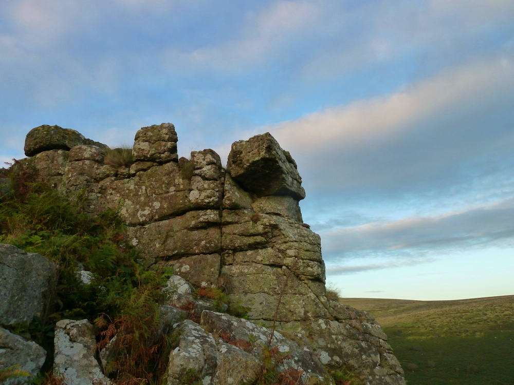 Tristis Rock, the outcrop is very near the cairn circle and cist.