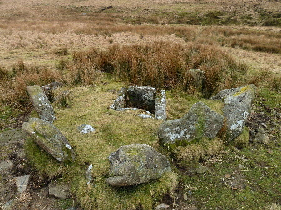 Grim’s Grave, The twin of the Trewortha Kerb cairn and cist on Bodmin moor.