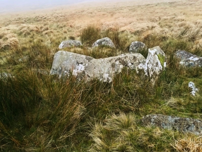 Sittaford Tor Cairn Circle and Cist, The most intact side