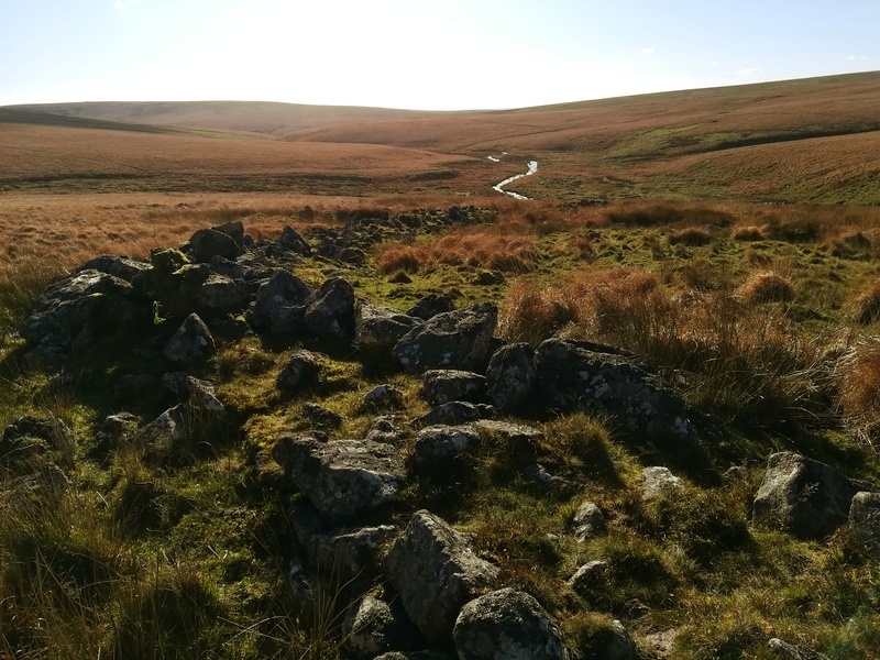 Hook Lake Settlement, The wall of the Northern enclosure 