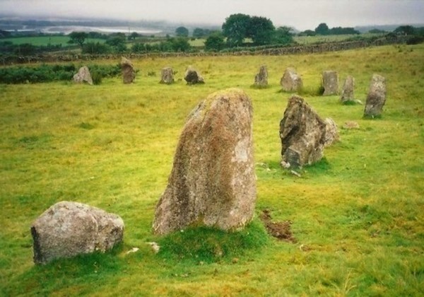Brisworthy stone circle.

