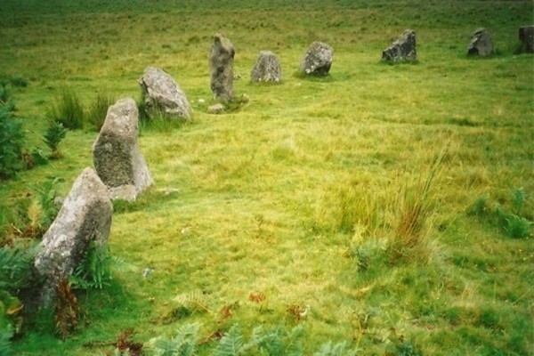 Brisworthy stone circle.