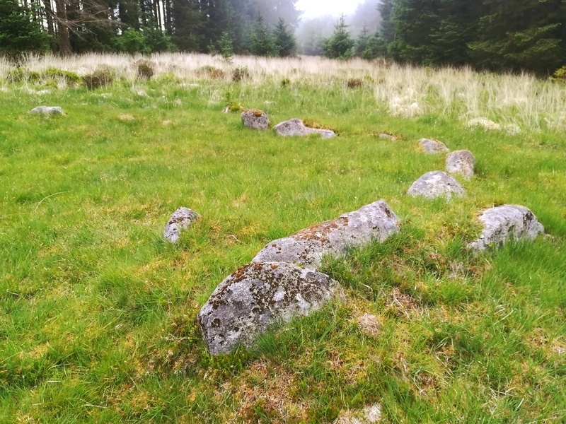 Large stones make up the Most Northern of the Huts