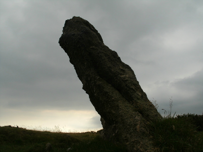Mardon Down South stone circle, The biggest stone.