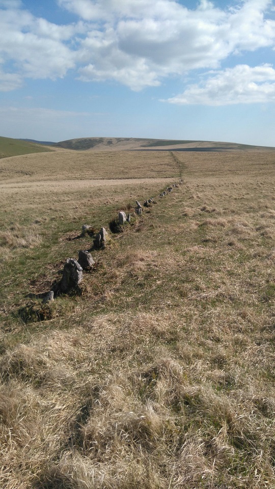 The upper Erme row on my way back from visiting the circle and looking forward to a night of wildcamping